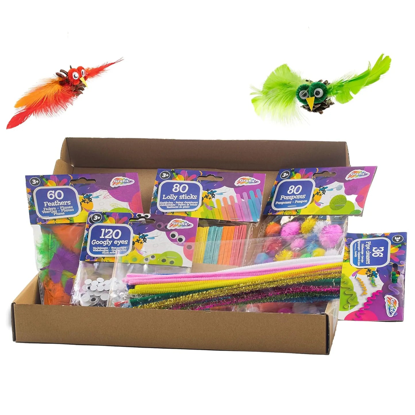 Verpackung des Bastelsets