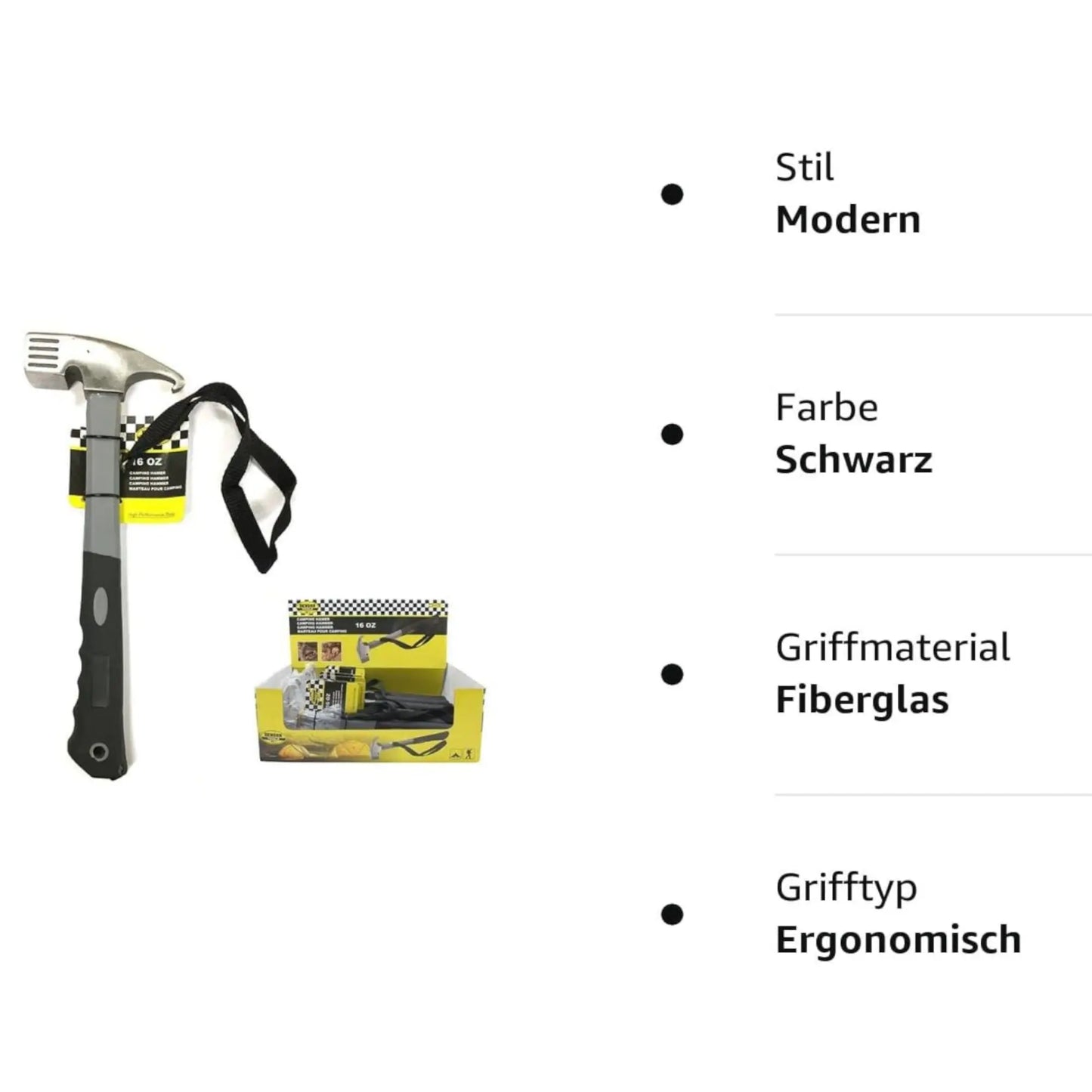 Daten des Hammers