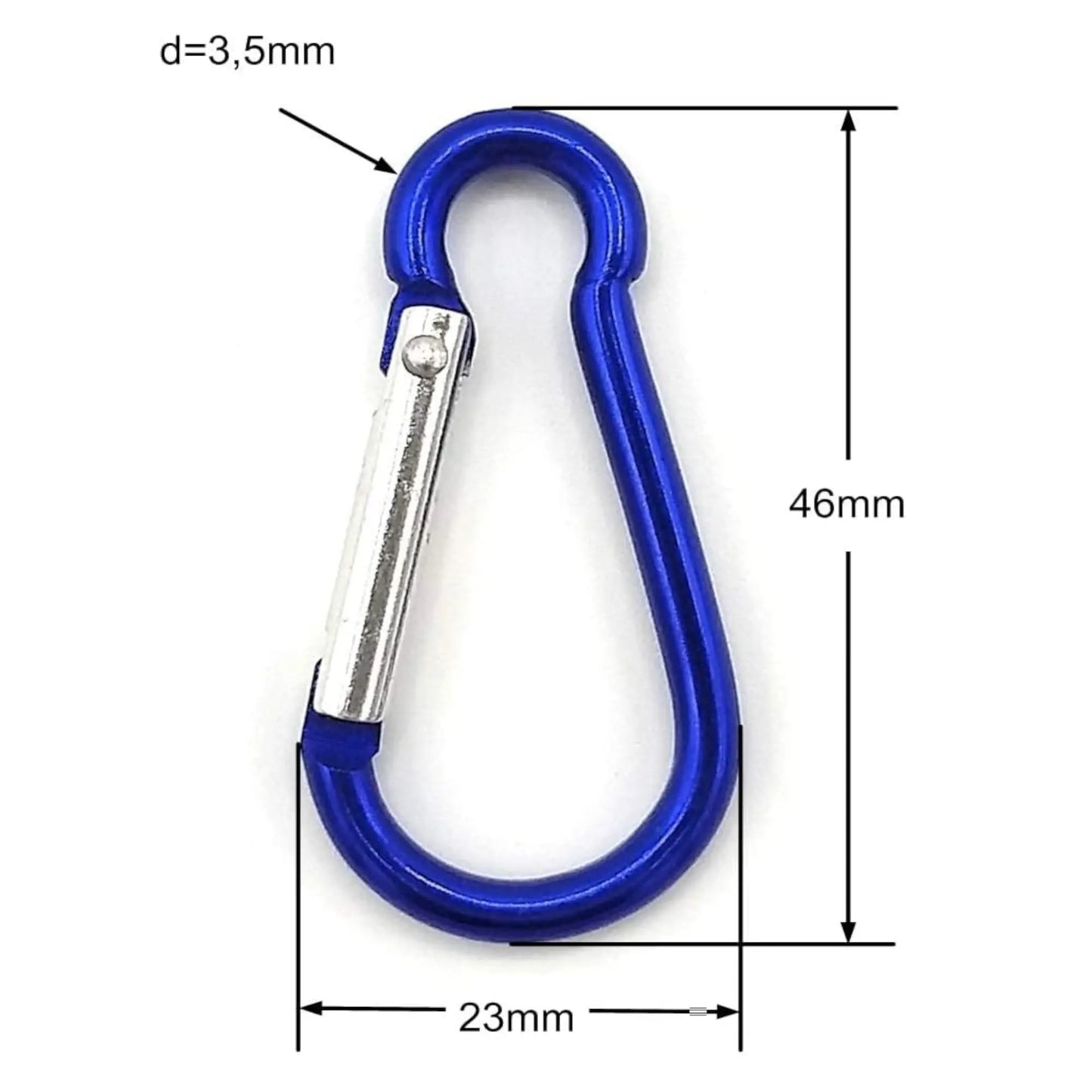 Größenmaße der Karabiner